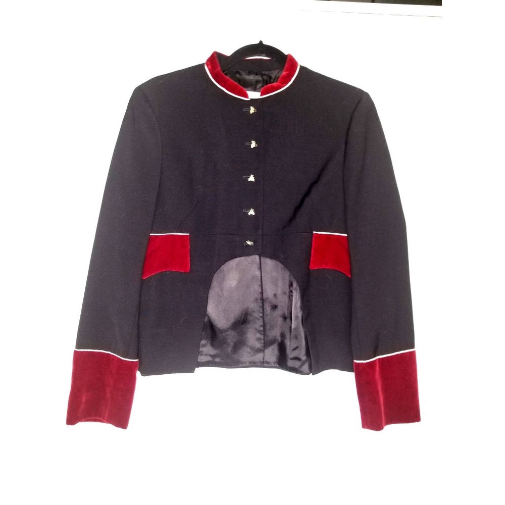 Authentic Moschino vintage Millitsry frock coat